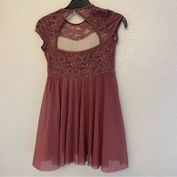 WEISSMAN Dance Costume mauve lace IDK You Yet
13407 stoned MC-Medium child 10-12 - Picture 3 of 8